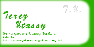 terez utassy business card